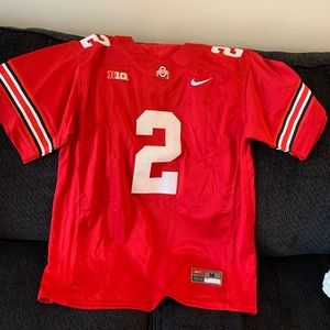 Ohio State Chris Olave home Nike jersey